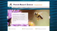 Desktop Screenshot of pesticideresearch.com